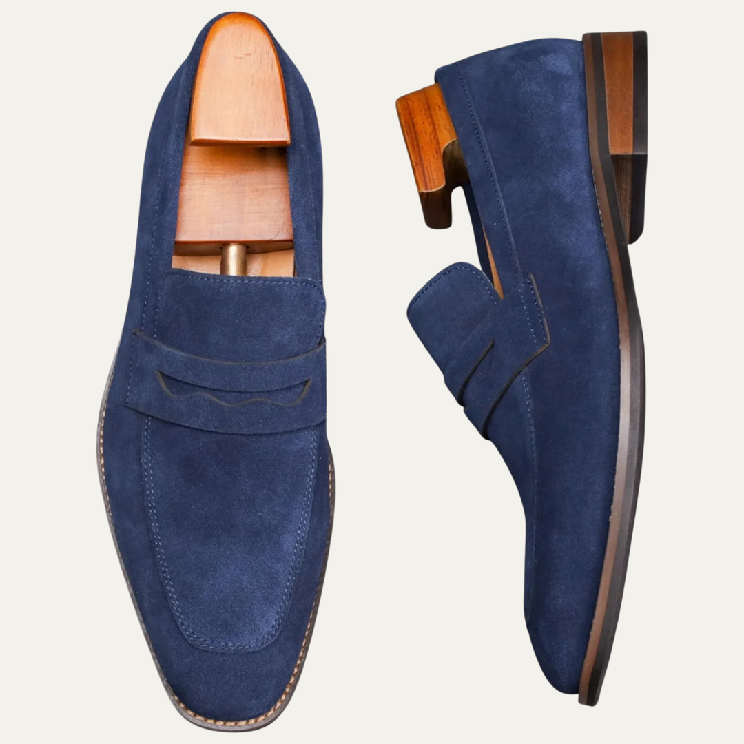 Limone Wildlederloafer