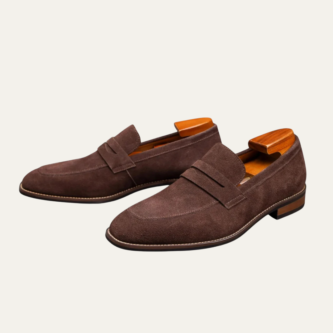 Limone Wildlederloafer