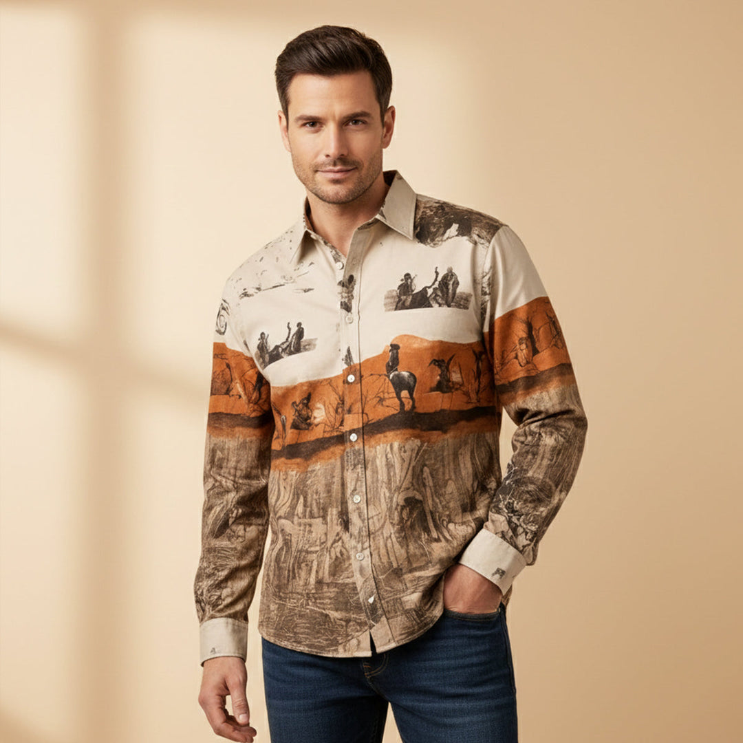 Linfield Denimjeanshemd