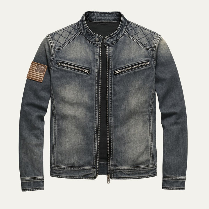 London Denimjeansjacke Slim Fit