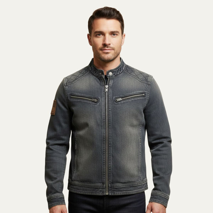 London Denimjeansjacke Slim Fit