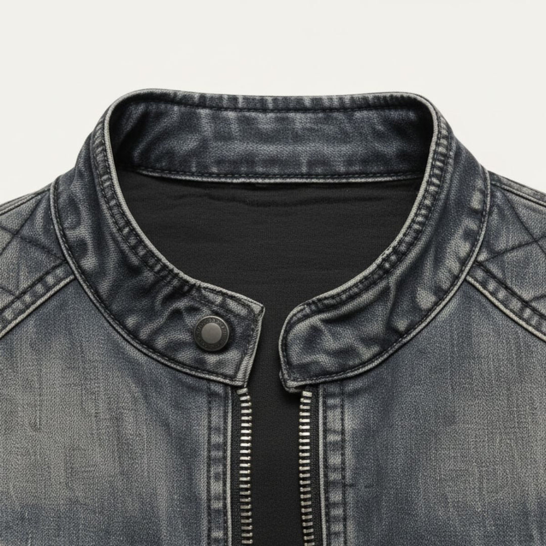 London Denimjeansjacke Slim Fit