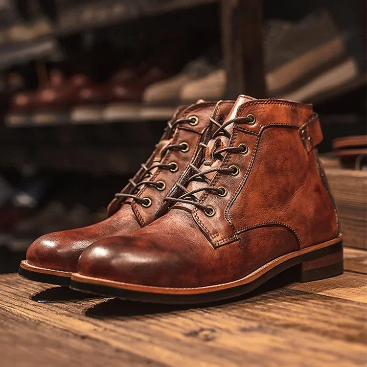 Lucca Lederstiefeletten