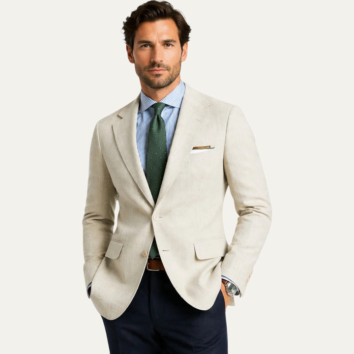 Maddison Leinenjacke Slim Fit