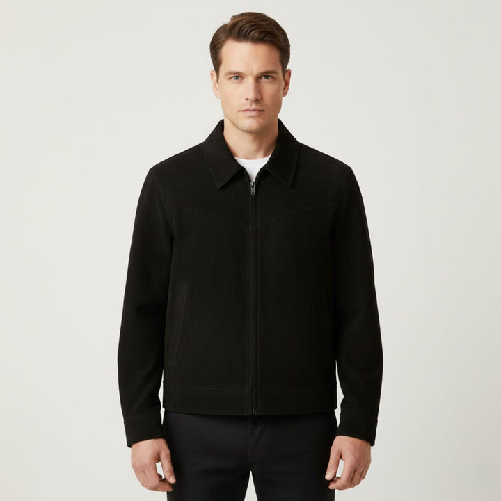Madrid Wildlederlederjacke