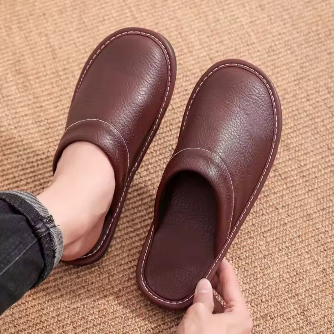 Malvern Lederslipper