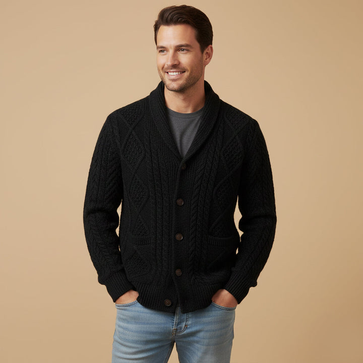 Manchester Kaschmirstrickjacke