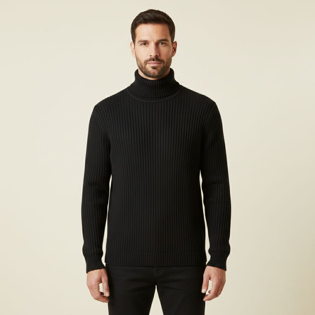 Manchester Wollrollkragenpullover
