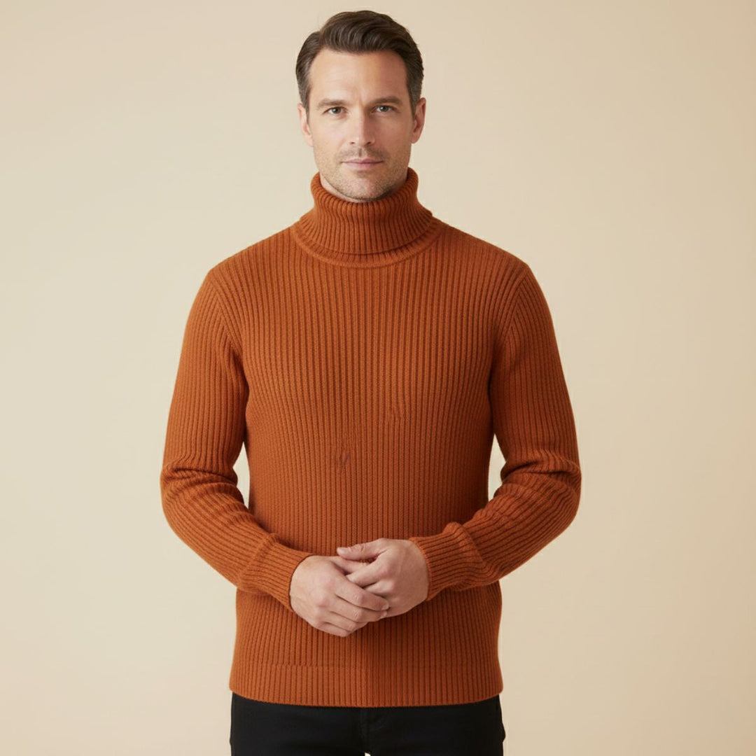 Manchester Wollrollkragenpullover
