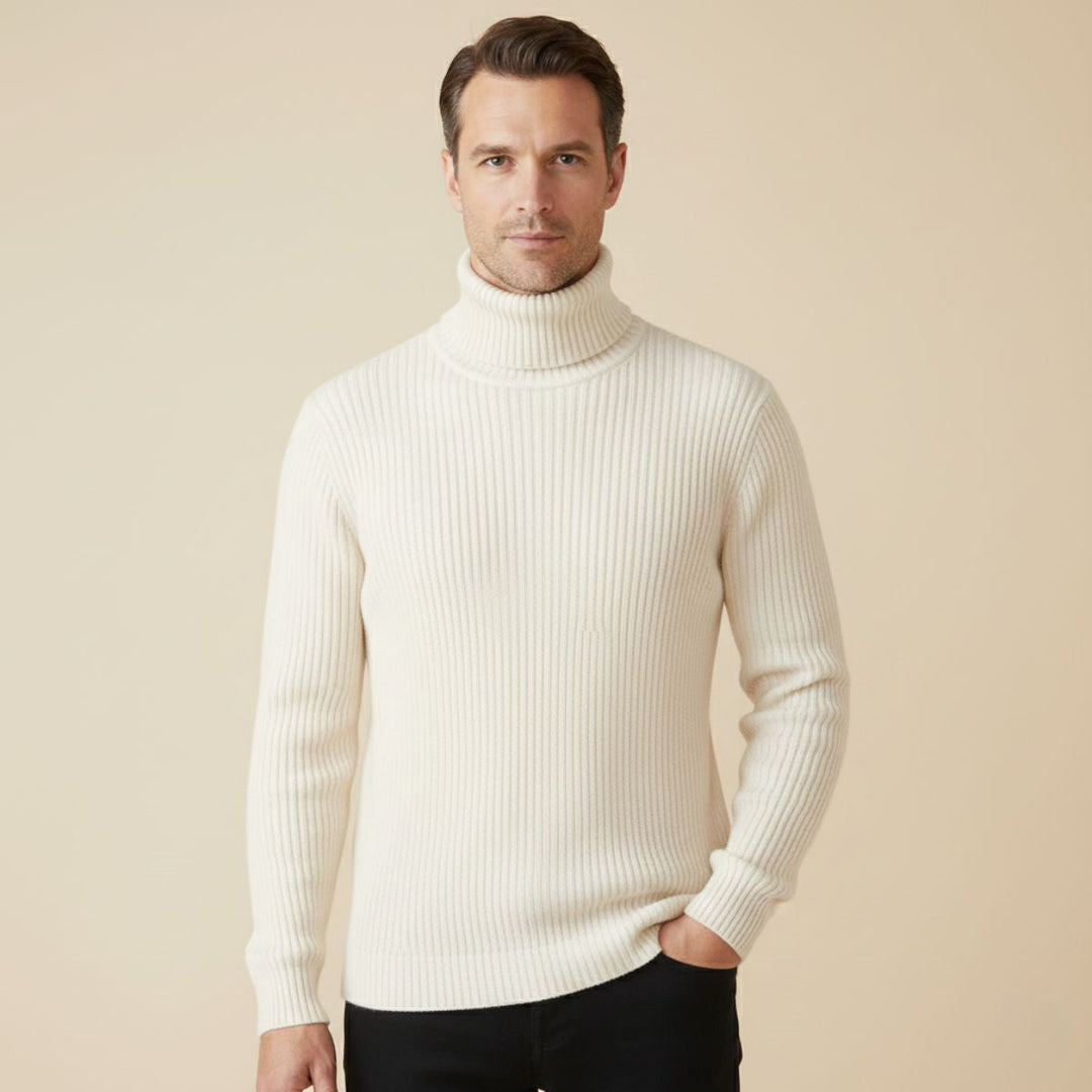 Manchester Wollrollkragenpullover
