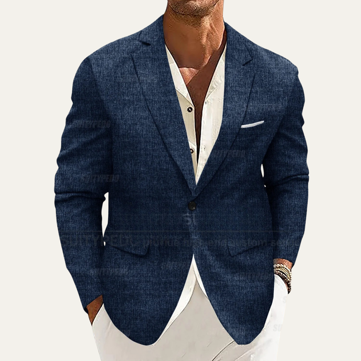 Mandello Leinenjacke Slim Fit