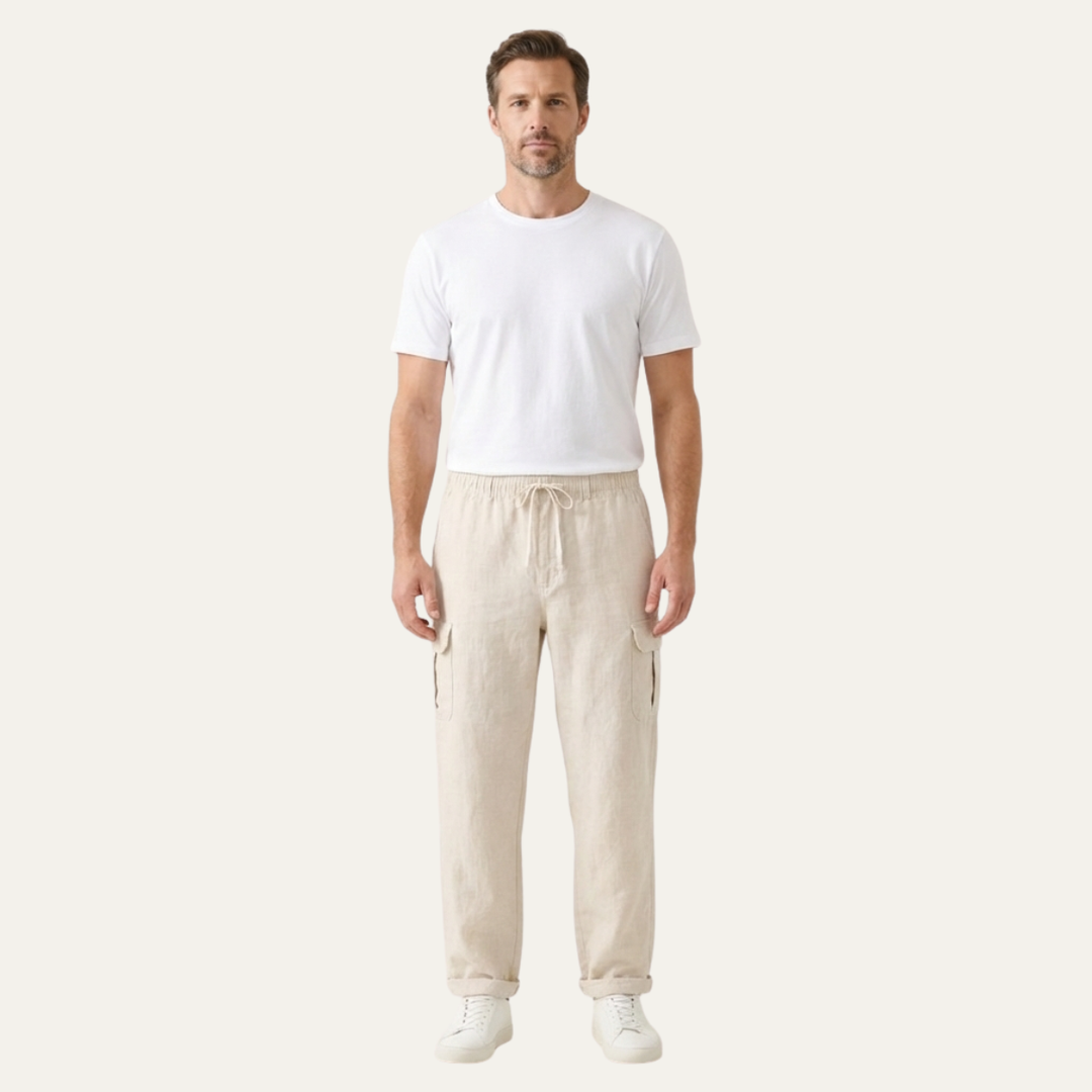 Maplecrest Leinencargohose