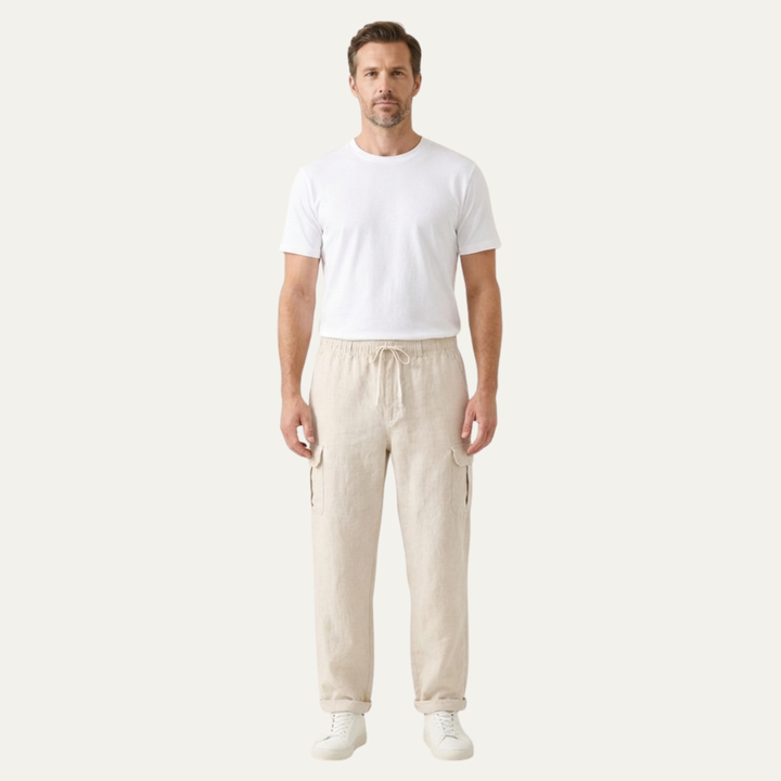 Maplecrest Leinencargohose