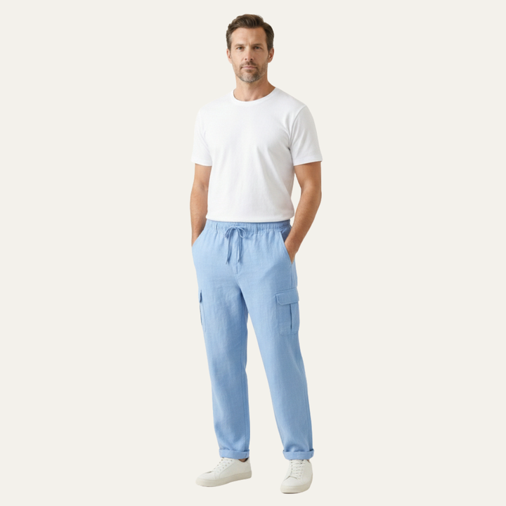 Maplecrest Leinencargohose