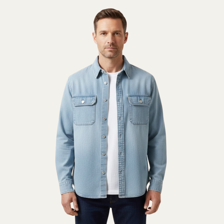 Meadowpark Denimjeanshemd
