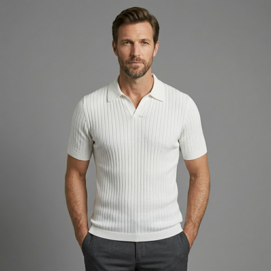 Merrifield Strickpoloshirt