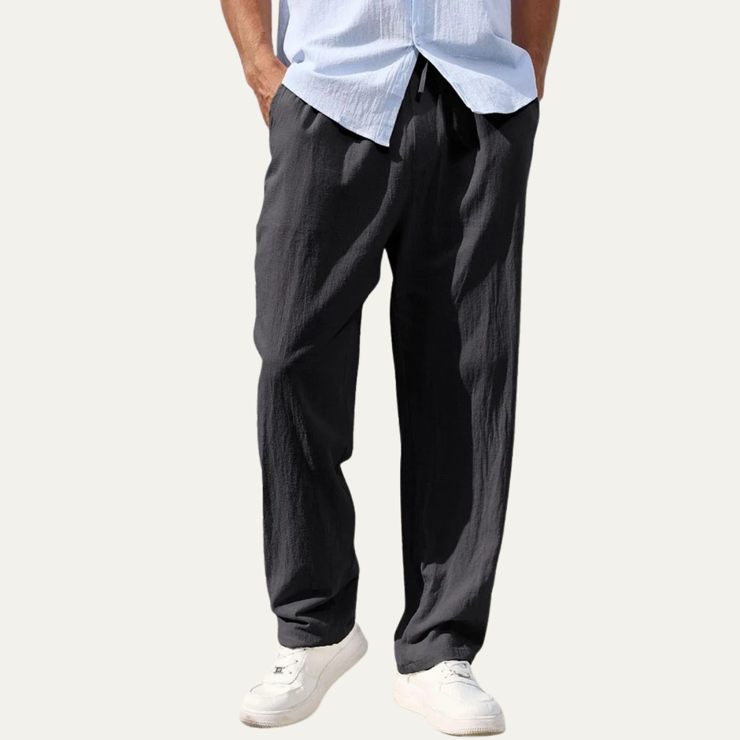 Millbrook Leinenhose Straight Leg
