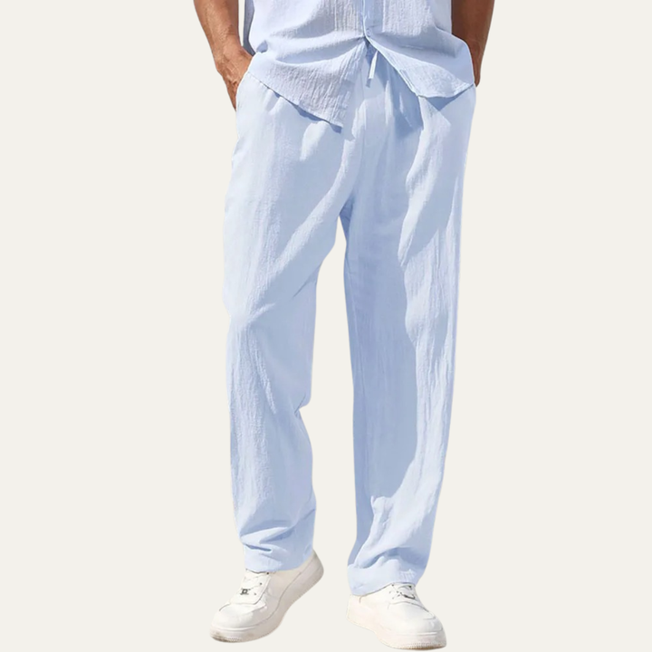 Millbrook Leinenhose Straight Leg
