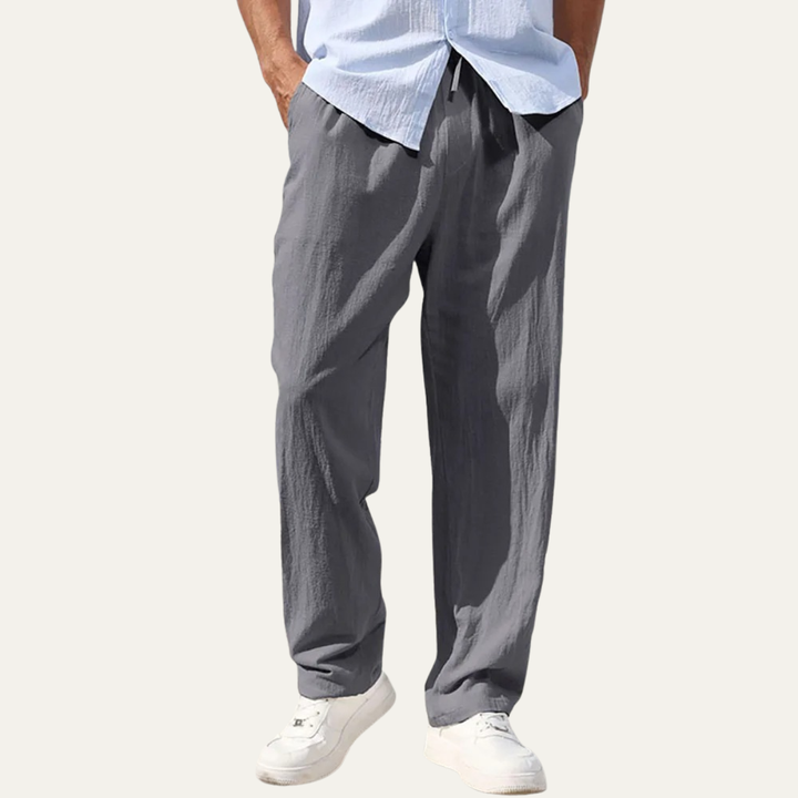 Millbrook Leinenhose Straight Leg