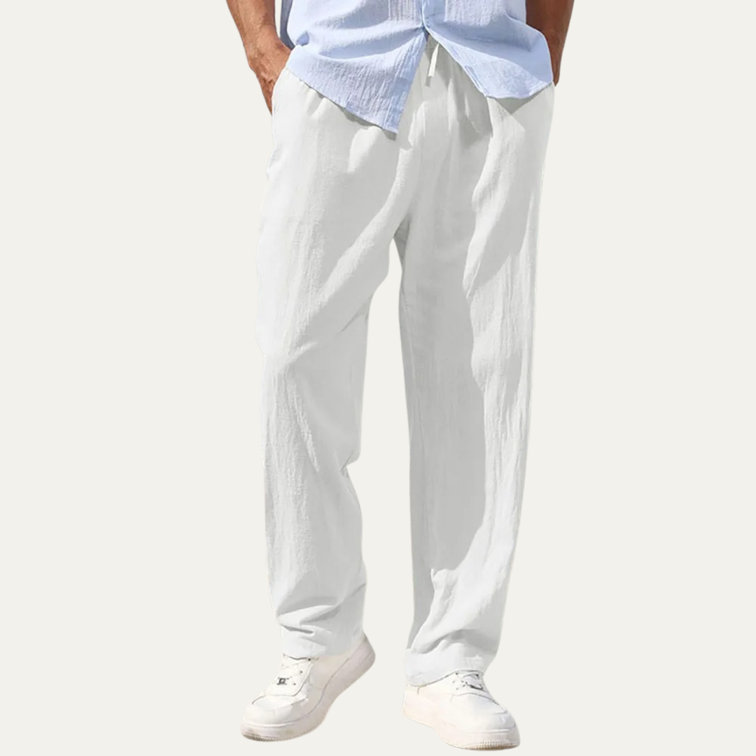 Millbrook Leinenhose Straight Leg