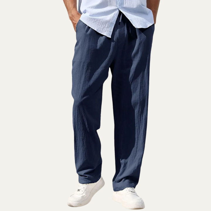 Millbrook Leinenhose Straight Leg