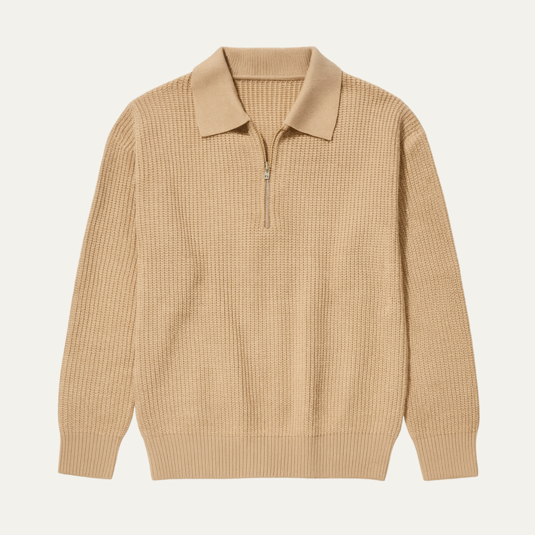 Monaco Strick-Half-Zip-Pullover