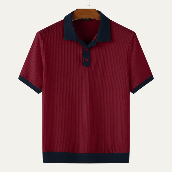 Monferrato Strickpoloshirt