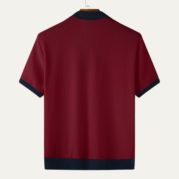 Monferrato Strickpoloshirt
