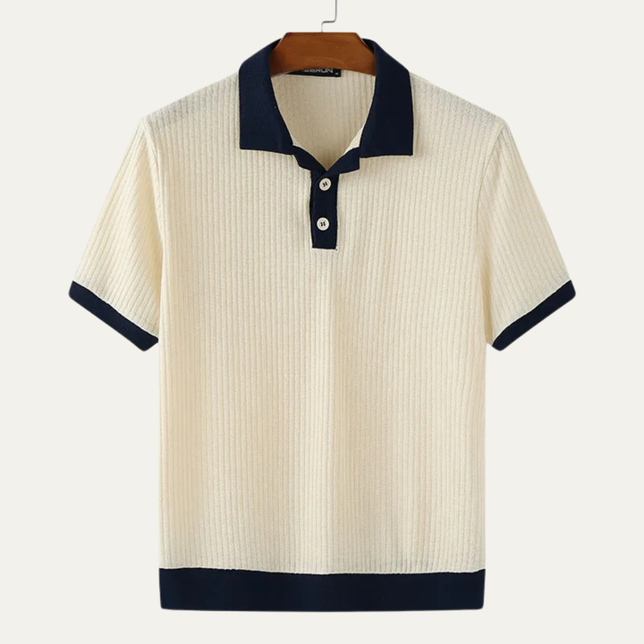 Monferrato Strickpoloshirt