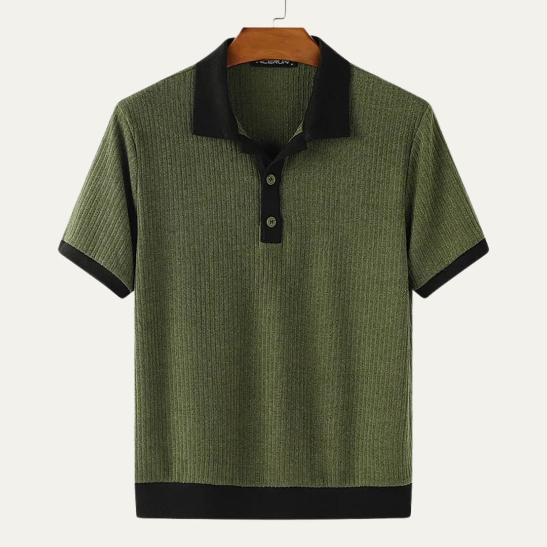 Monferrato Strickpoloshirt