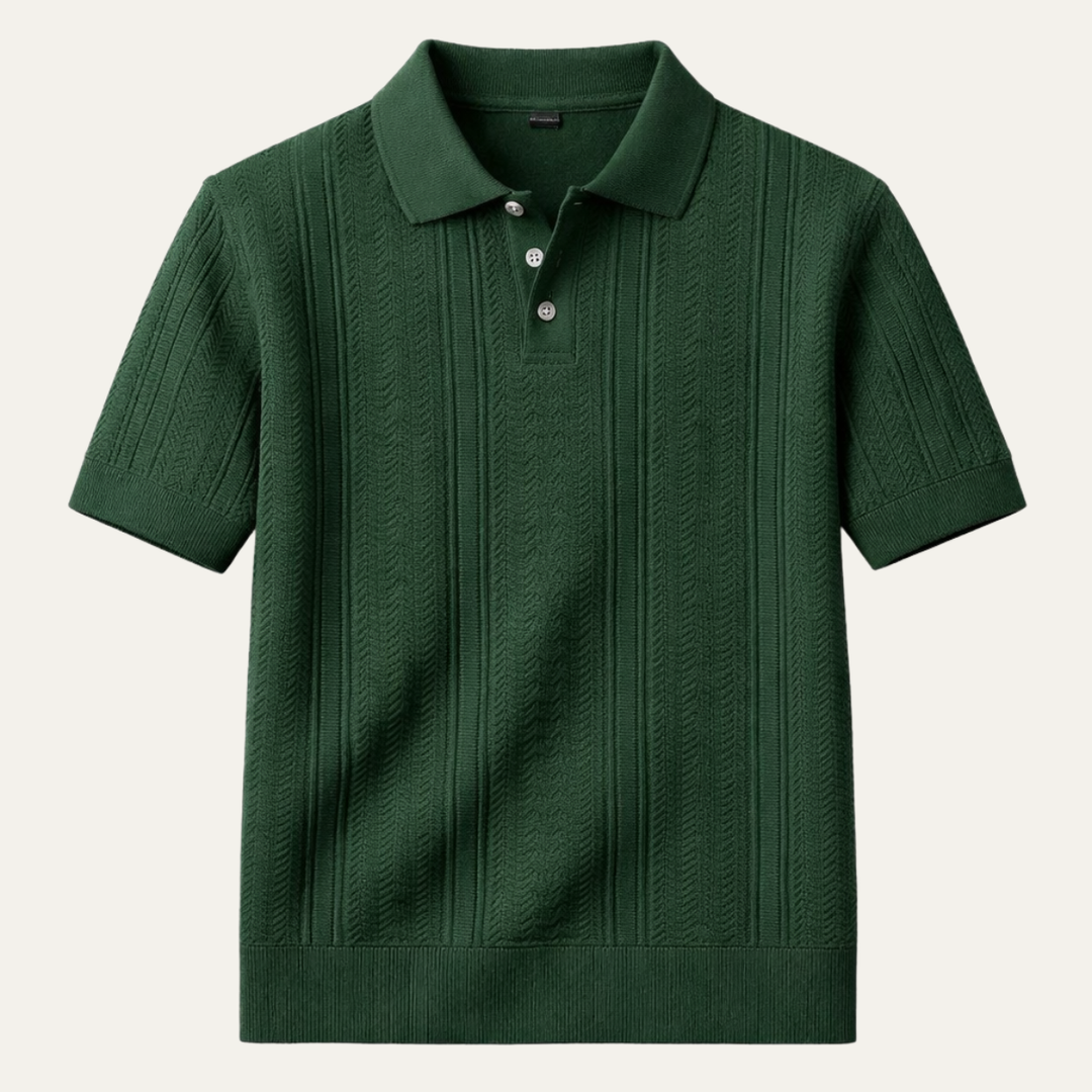 Monopoli Strickpoloshirt