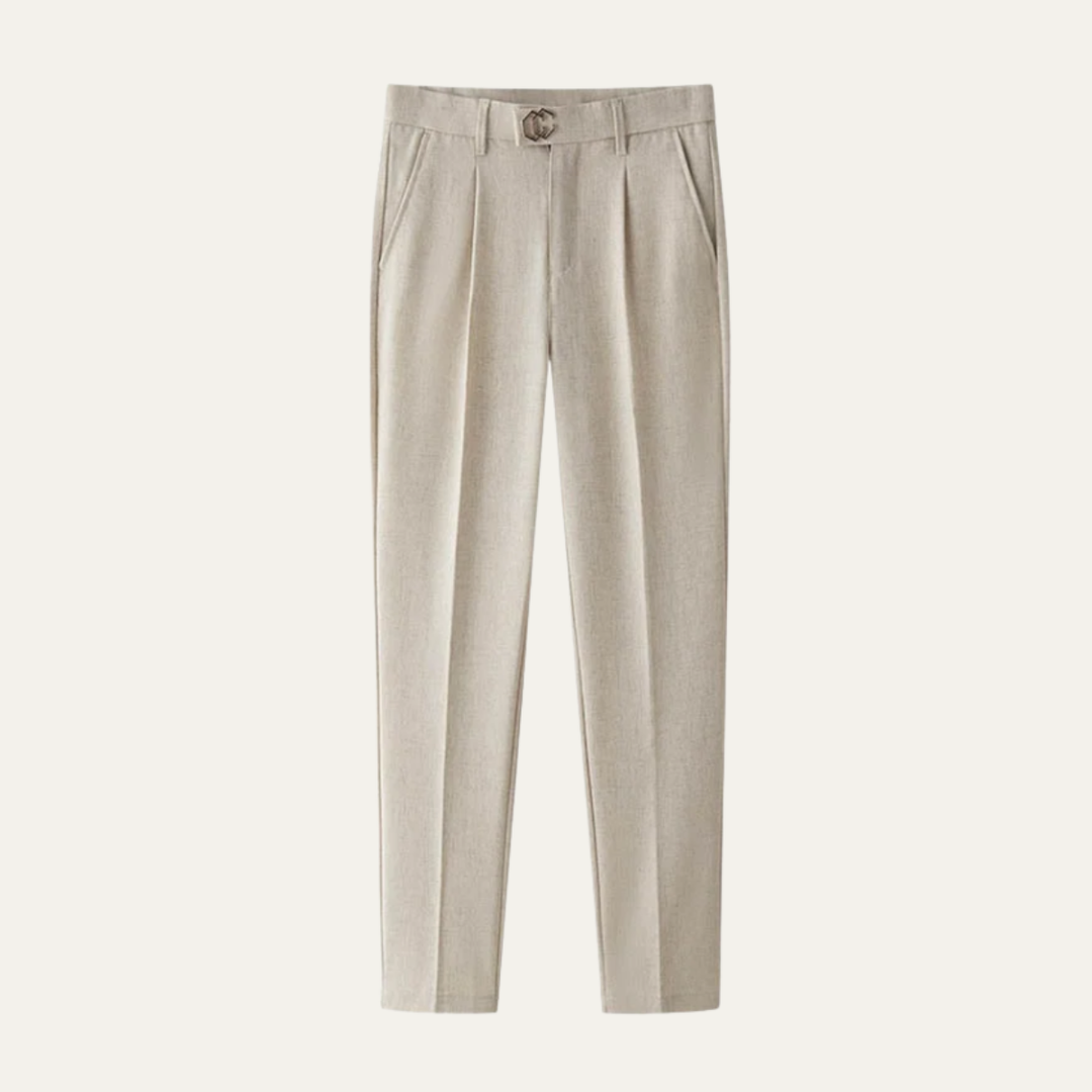 Northshore Leinenanzughose Slim Fit