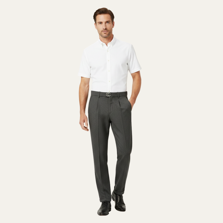 Northshore Leinenanzughose Slim Fit