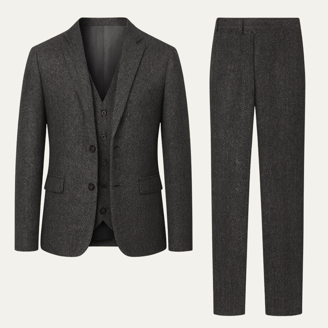 Norwood Tweeddreiteiler Slim Fit