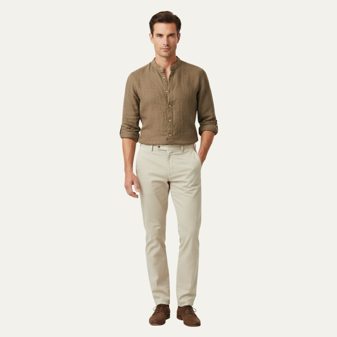 Notting Hill Leinenhemd Relaxed Fit