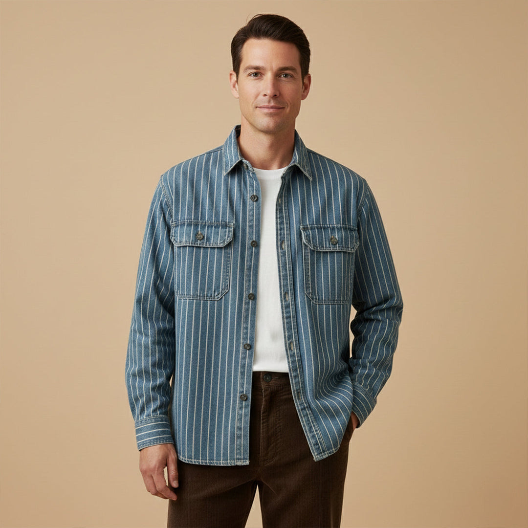 Oakcrest Denimjeanshemd