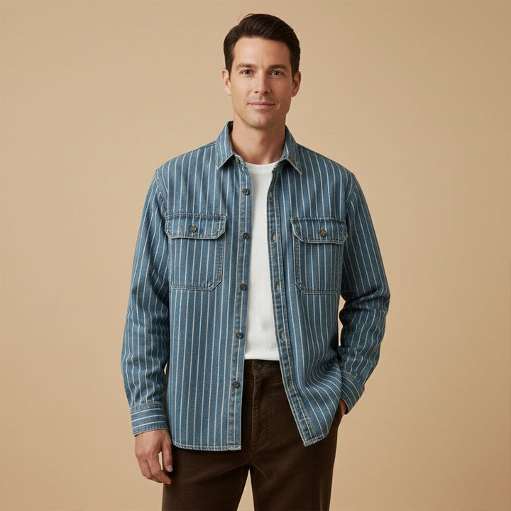 Oakcrest Denimjeanshemd