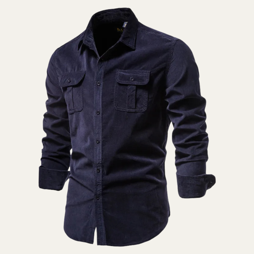 Oaklawn Cordhemd Slim Fit
