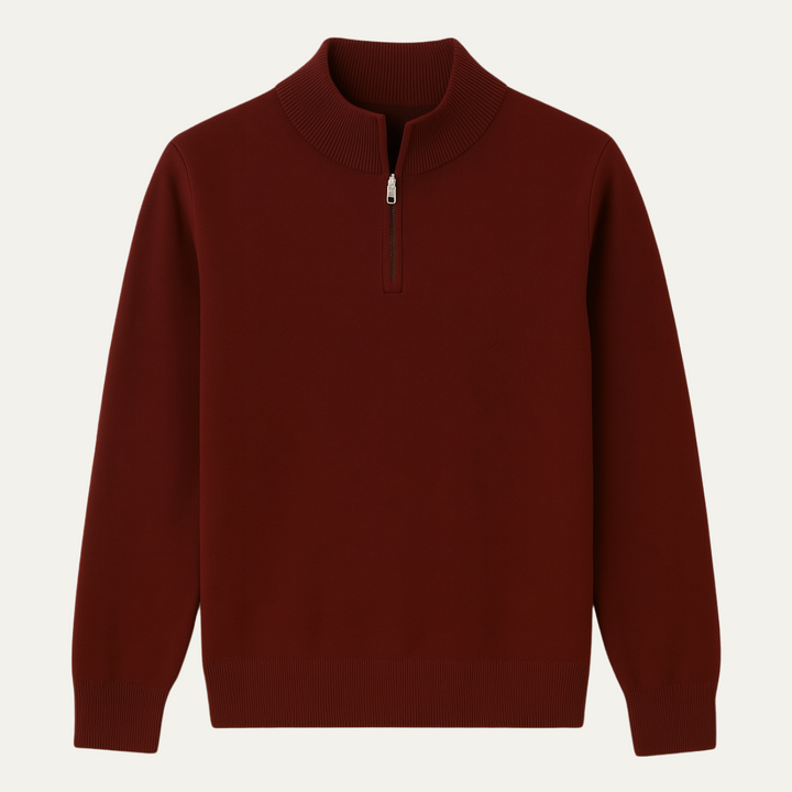 Old Money Half-Zip-Pullover