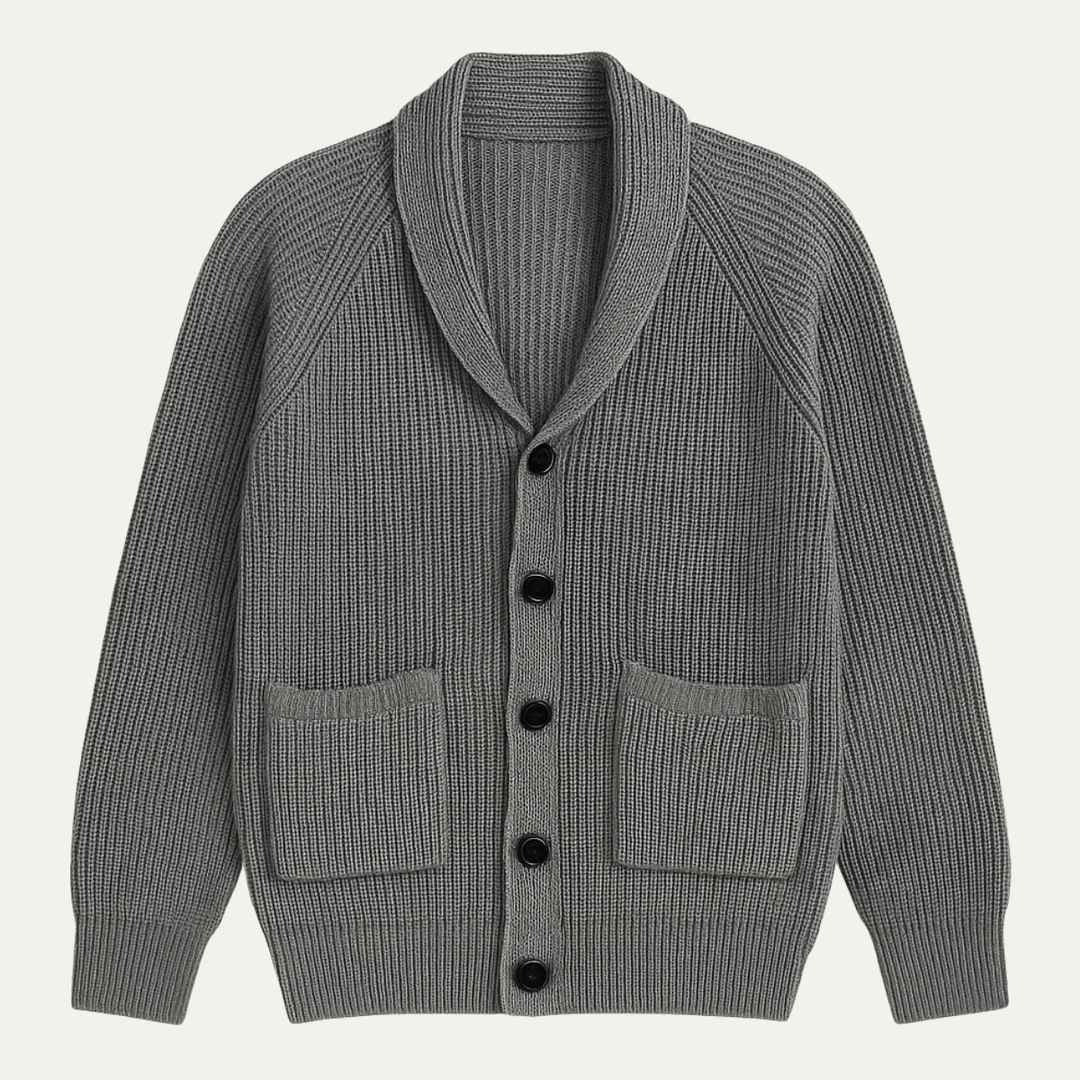 Oxford Strickjacke