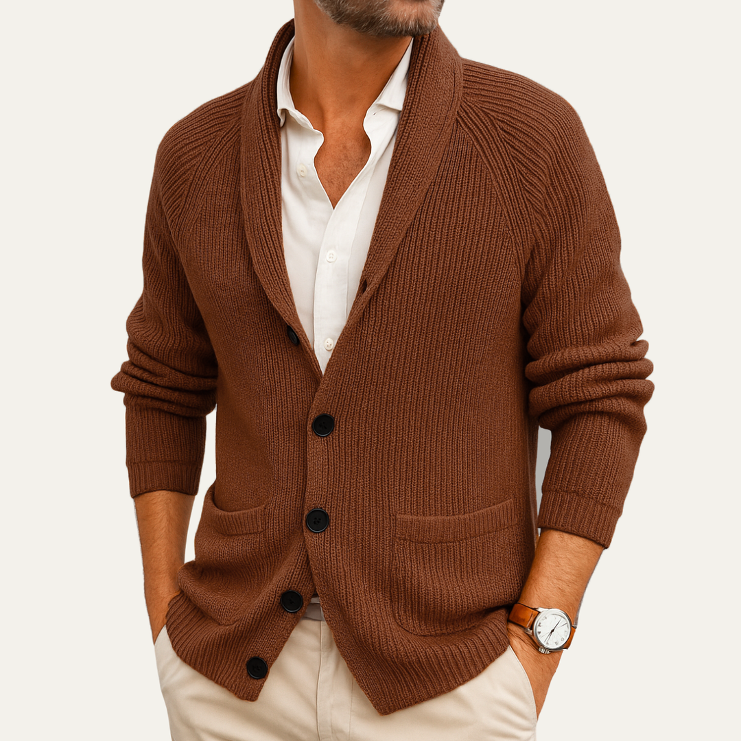 Oxford Strickjacke