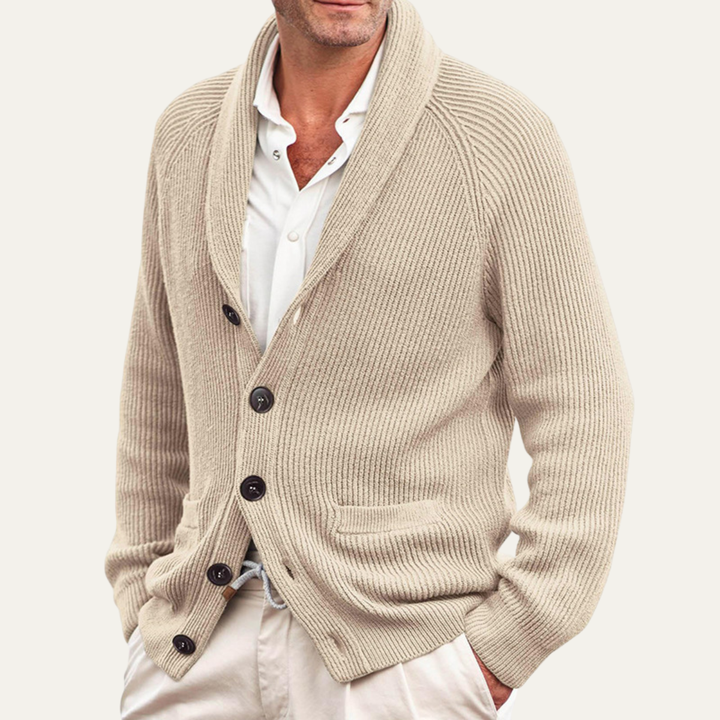 Oxford Strickjacke