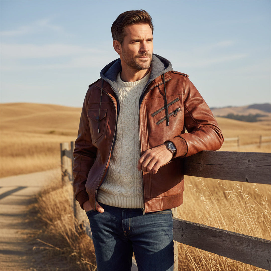 Palermo Lederbomberjacke