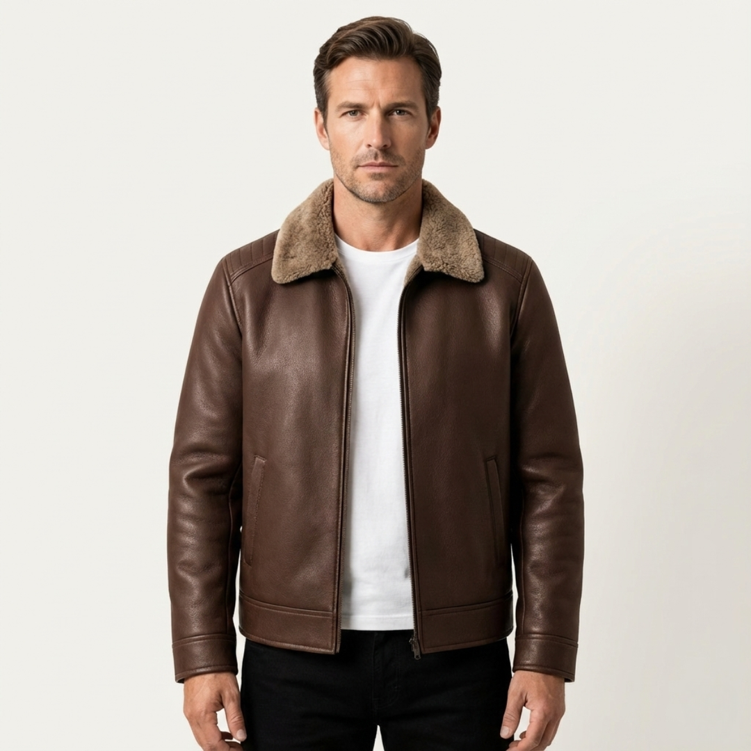 Pantelleria Lederjacke
