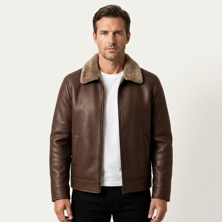 Pantelleria Lederjacke