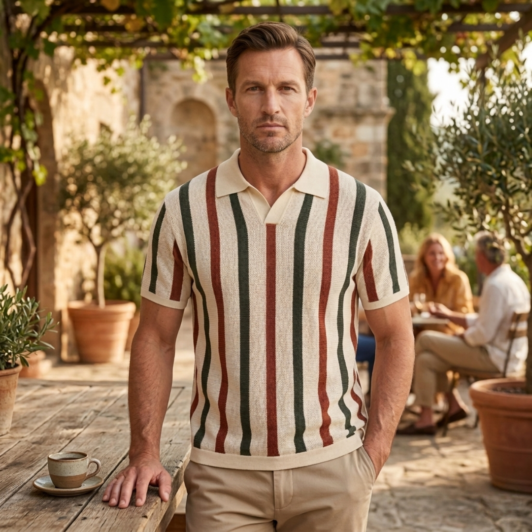 Pinecrest Hill Strickpoloshirt