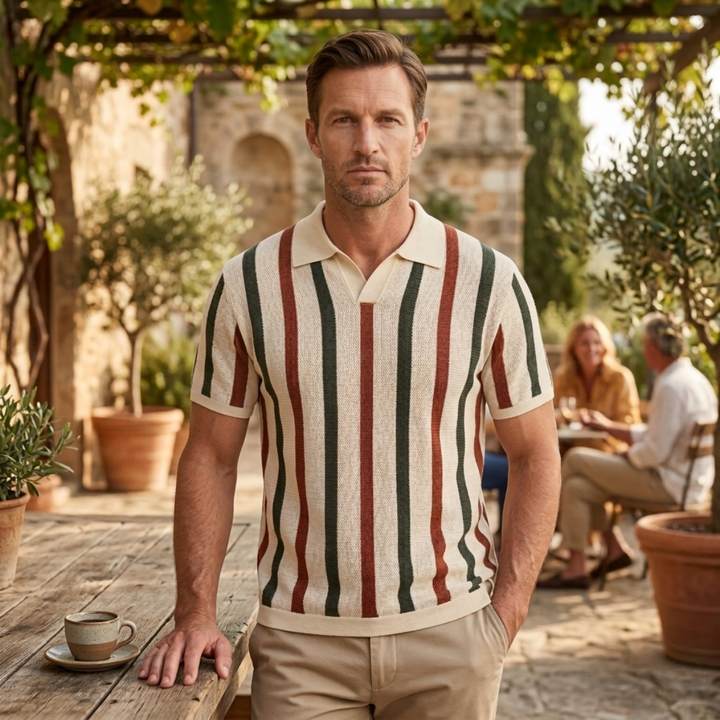 Pinecrest Hill Strickpoloshirt