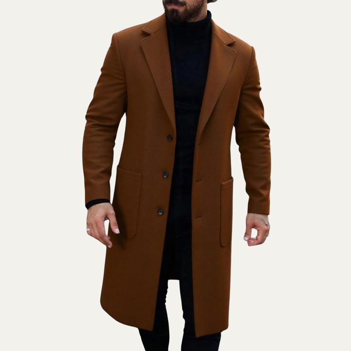 Richmond Wollmantel Slim Fit