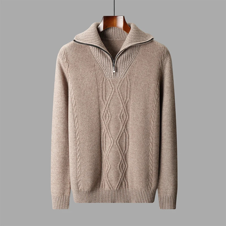 Riverhill Kaschmir-Half-Zip-Pullover