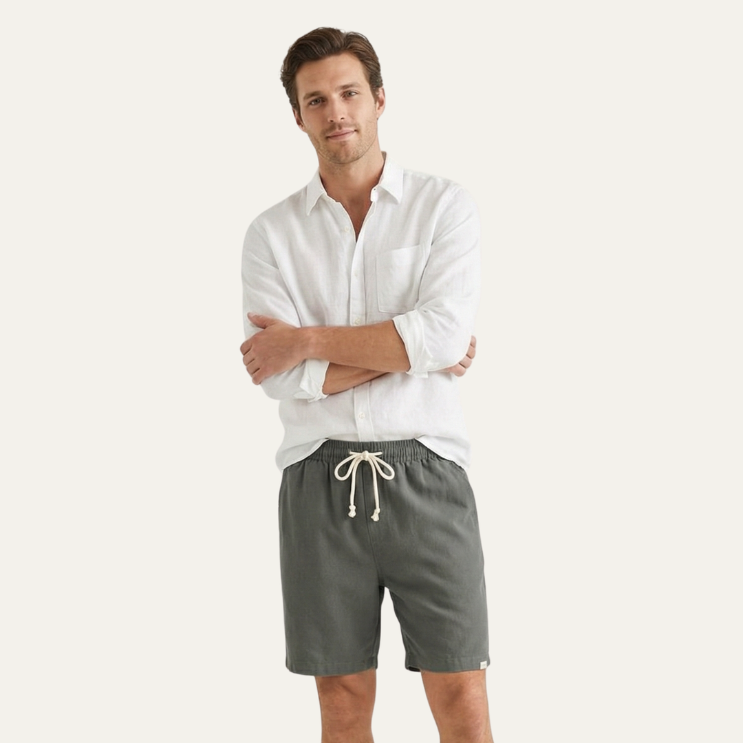 Rowley Leinenshorts